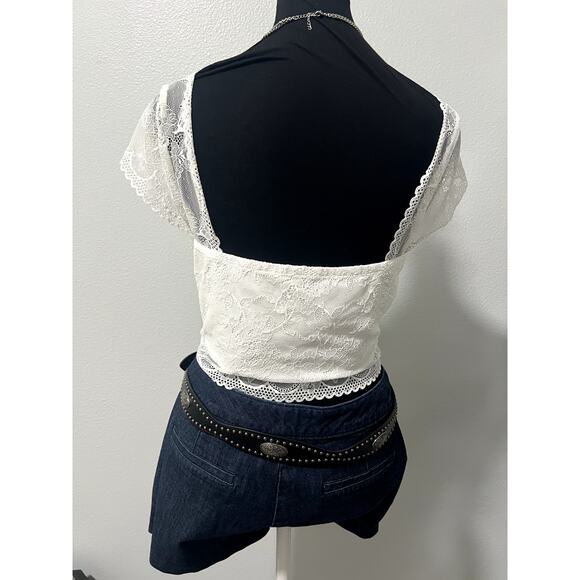 Cider Lace Princess Sleeve Top - Picture 5 of 6